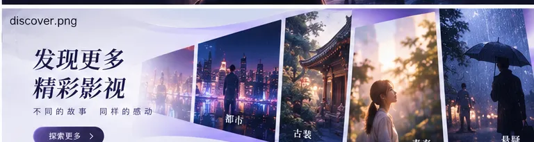 连续剧与动漫内容发现